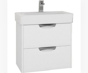 Тумба под раковину Акватон Сильва 60 см 1A211801SIW70, цвет дуб полярный