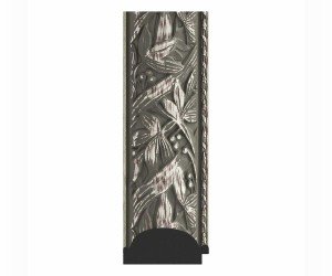 Зеркало с гравировкой в багетной раме Evoform Exclusive-G BY 4286 79 x 161 см, византия серебро