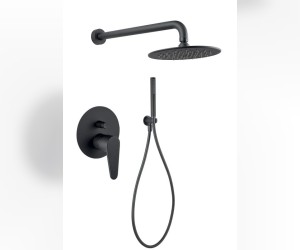 Душевая система Fiore Kera, черный матовый, 88NN7554