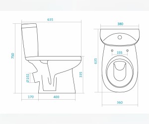 Напольный унитаз Santek Анимо 1.WH302137 крышка микролифт