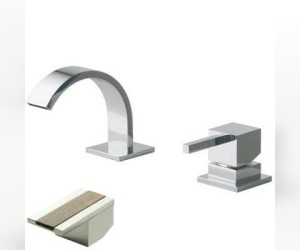 Смеситель Bandini Ice Cube 2 7529200005LT для биде, хром/ручка тик