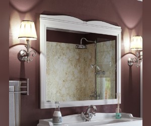 Зеркало Caprigo Borgo 80 33431, цвет B-177 bianco grigio