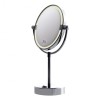Косметическое зеркало Bemeta 112101622 22.5 x 12 x 35.5 см, с подсветкой, хром