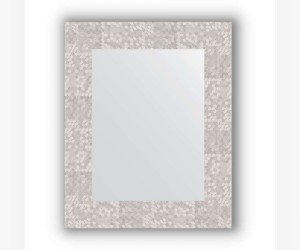 Зеркало в багетной раме Evoform Definite BY 3019 43 x 53 см, соты алюминий