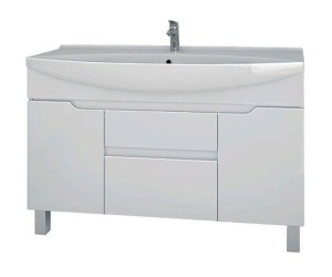 Тумба под раковину Dreja Laguna Plus 99.0110, 120 см, белый лак