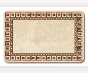 Коврики для ванной и туалета Veragio Carpet VR.CPT-7200.12 68 х 45 см + WC 45 x 40 см, рисунок Africa