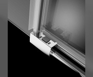 Душевая дверь Radaway Idea DWD 140 387124-01-01, 140*200,5 см