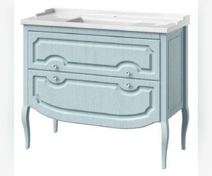 Тумба под раковину Caprigo Aspetto Firenze 90 34118, 2 ящика, цвет TК-663 деним