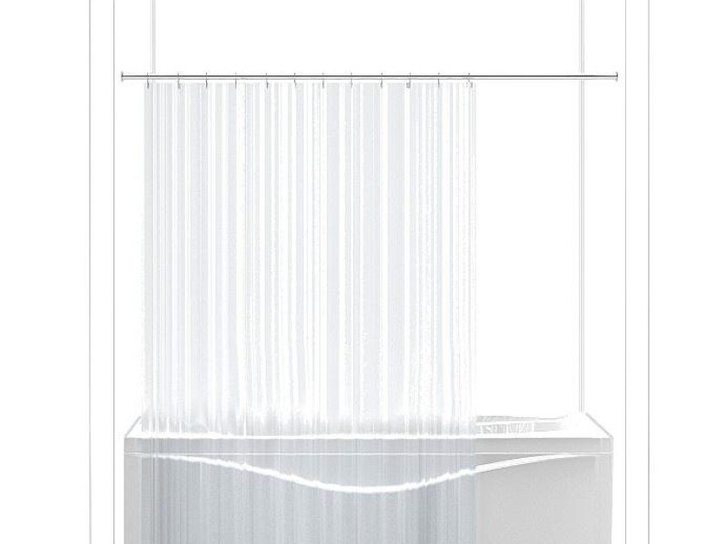 Карниз для ванны Aquanet 00158951 190 см прямой