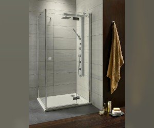 Душевой уголок Radaway Almatea KDJ 90 х 75 х 195 см, стекло прозрачное, профиль хром, L/R