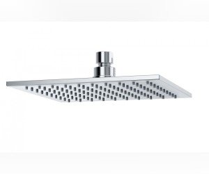 Верхний душ Kludi A-Qa 6442005-00 20 x 20 см квадратный, плоский 8 мм, 1 режим струи, без держателя, цвет хром