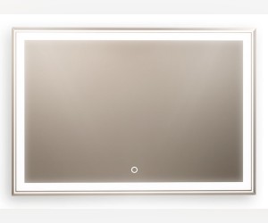 Зеркало Art&Max Zoe AM-Zoe-1000-800-DS-F, 100х80 см, с подсветкой