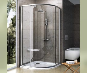 Душевой уголок Ravak Pivot PSKK3-80, профиль сатин, витраж транспарент, 37644U00Z1