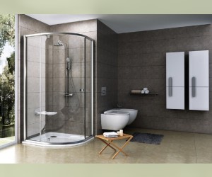 Душевой уголок Ravak Pivot PSKK3-80, профиль сатин, витраж транспарент, 37644U00Z1