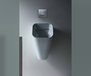 Писсуар Galassia Meg 11 5408, скрытая подводка воды, 32х32х60, белый