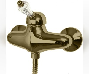 Смеситель Cezares VINTAGE-DM-02-Sw для душа, бронза, ручка Swarovski