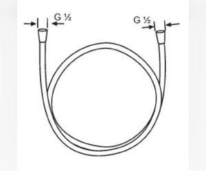 Душевой шланг Kludi LOGOflex 6105
