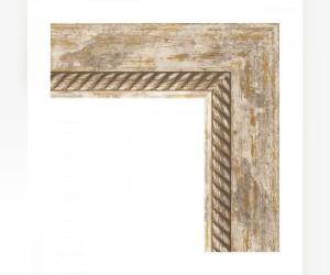 Зеркало с гравировкой в багетной раме Evoform Exclusive-G Floor BY 6344 108 x 198 см, прованс с плетением