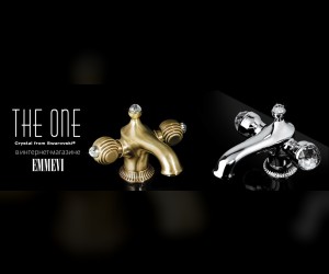 Смеситель для раковины Emmevi The One 98003VSWBR, бронза