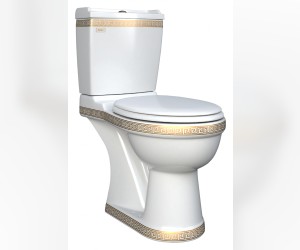 Напольный унитаз Della Boston Super Plus 148 крышка микролифт