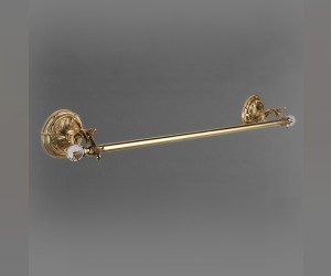 Полотенцедержатель Art&Max Barocco Crystal AM-1779-Do-Ant-C 70 см, античное золото
