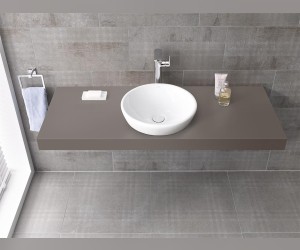 Раковина Vitra Metropole 5940B003-0012 45 см накладная, с переливом