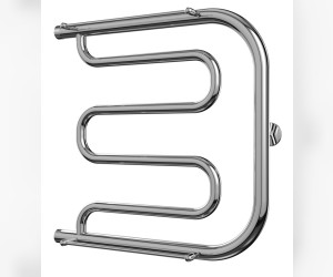 Полотенцесушитель водяной Terminus Фокстрот 600x600, ширина 60 см, высота 63.2 см, боковое подключение