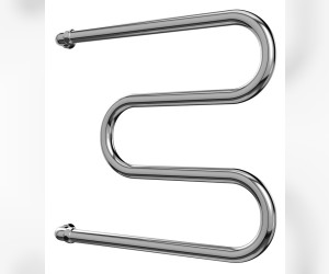 Полотенцесушитель водяной Terminus М полка 500x500, ширина 50 см, высота 53.2 см, боковое подключение