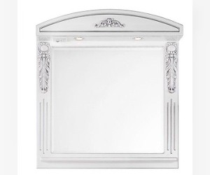 Зеркало Vod-ok Версаль 65 цвет красный