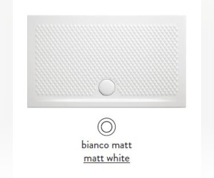 Поддон ArtCeram Texture 100 х 80 х 5,5 см, PDR019 05; 00, прямоугольный, цвет - белый матовый, из искусственного камня