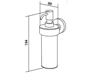Дозатор для мыла Am.Pm Bliss A5537064