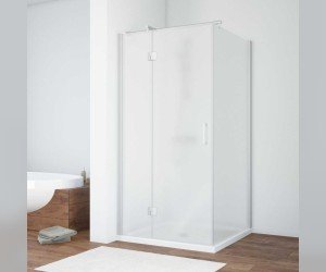 Душевой уголок Vegas Glass AFP-Fis, 100 x 90 x 190 см, профиль матовый хром, стекло сатин