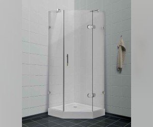Душевой уголок Timo BY-839 100C, 100 х 100 х 200 см, стекло прозрачное