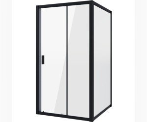 Душевой уголок Niagara Nova, 90 х 80 х 195 см, профиль черный, стекло прозрачное, NG-82-9AB-A80B