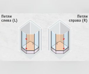 Душевой уголок Vegas Glass AFA-Pen Lux, 100 x 100 x 199.5 см, профиль глянцевый хром, стекло сатин