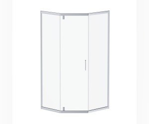 Душевой уголок Damixa Skyline 5-corner, 90 x 90 см, стекло прозрачное, профиль хром, DX35WG-405-090MT
