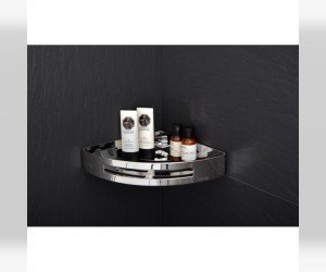 Полка Fixsen Hotel FX-31003A угловая, хром