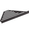 Полка Hansgrohe AddStoris угловая 30 см, чёрный матовый, 41741670
