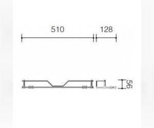 Полка Schein Swing 329E-510