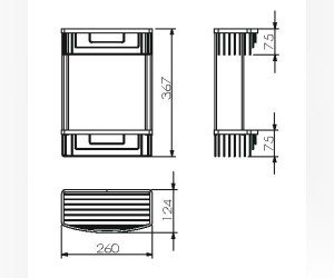 Полка Langberger 70162