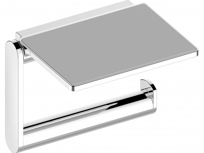 Бумагодержатель с полочкой Keuco Plan 14973 010000