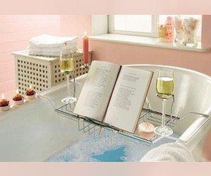 Полка-решетка с книжной подставкой Migliore Complementi ML.COM.BR-50.171 - бронза