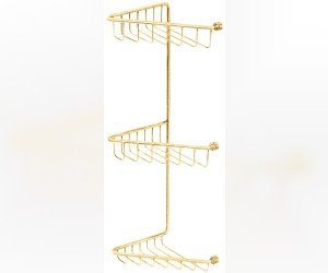 Полка-решетка тройная Migliore Complementi ML.COM.DO-50.113 - золото