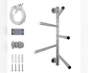 Полотенцесушитель электрический Energy I chrome G5, ширина 55.5 см, высота 64 см