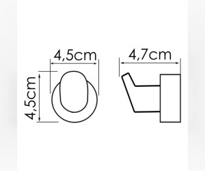 Крючок WasserKRAFT Donau, K-9423