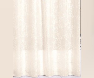 Штора для ванной Milardo Biege Leaf SCMI082P