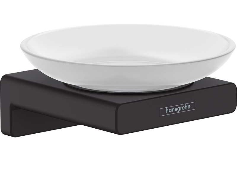 Мыльница Hansgrohe AddStoris, цвет держателя черный матовый, 41746670