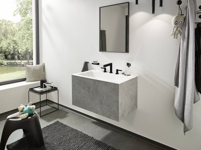 Мыльница Hansgrohe AddStoris, цвет держателя черный матовый, 41746670