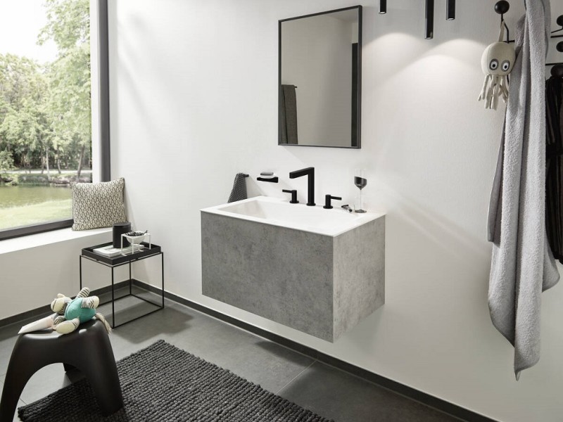 Мыльница Hansgrohe AddStoris, цвет держателя черный матовый, 41746670