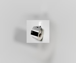 Держатель для туалетной бумаги WasserKRAFT Leine, с крышкой, K-5025W